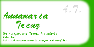 annamaria trenz business card